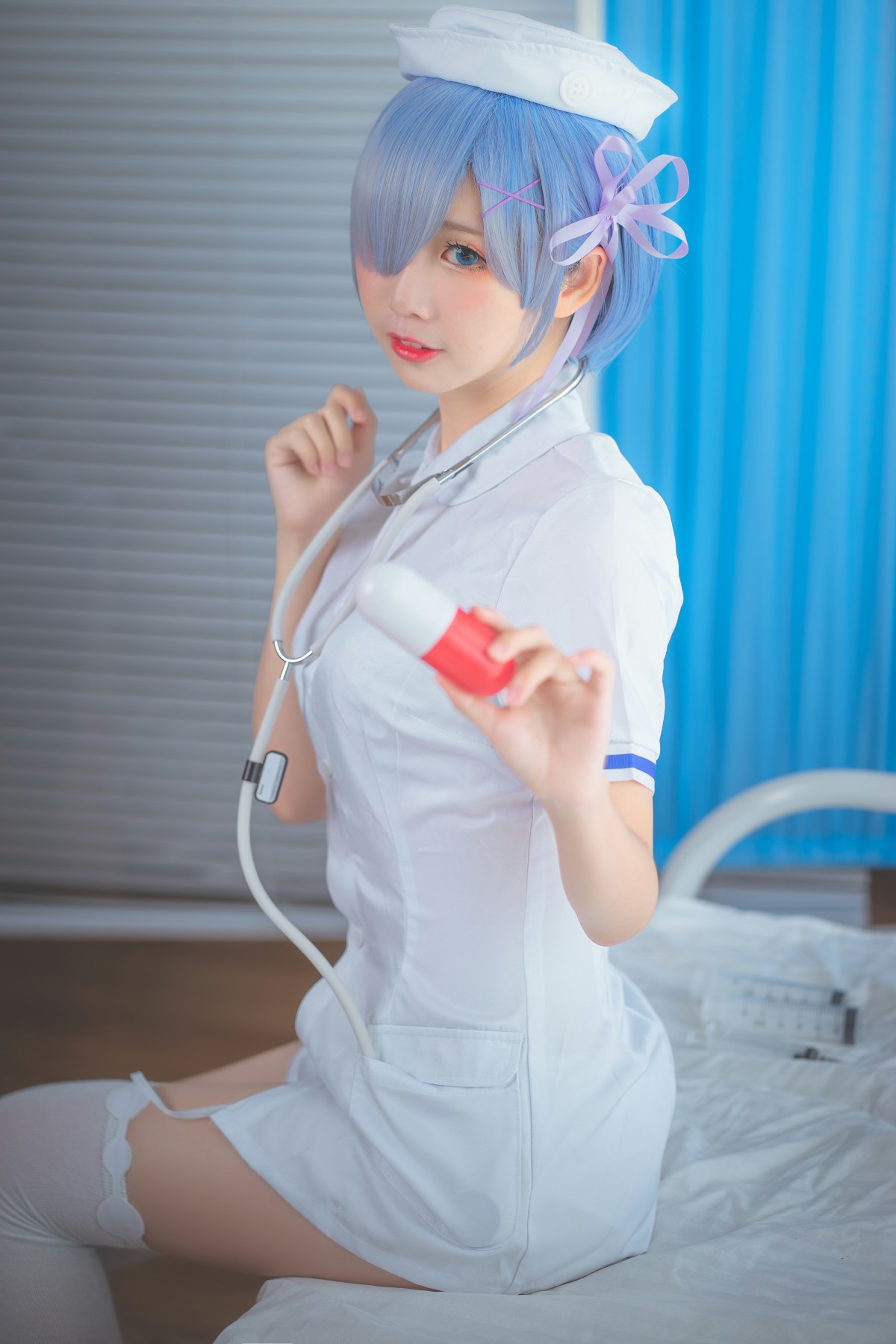 [Cosplay]面饼仙儿 – 蕾姆护士装 – COSPLAY