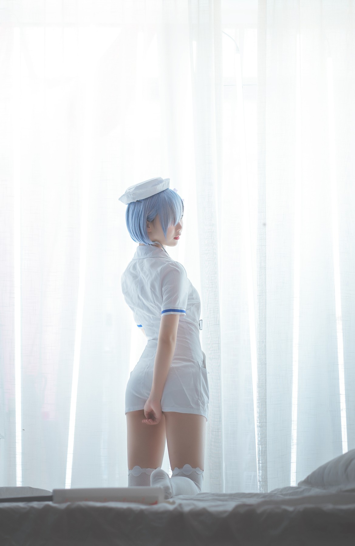 [Cosplay]面饼仙儿 – 蕾姆护士装 – COSPLAY