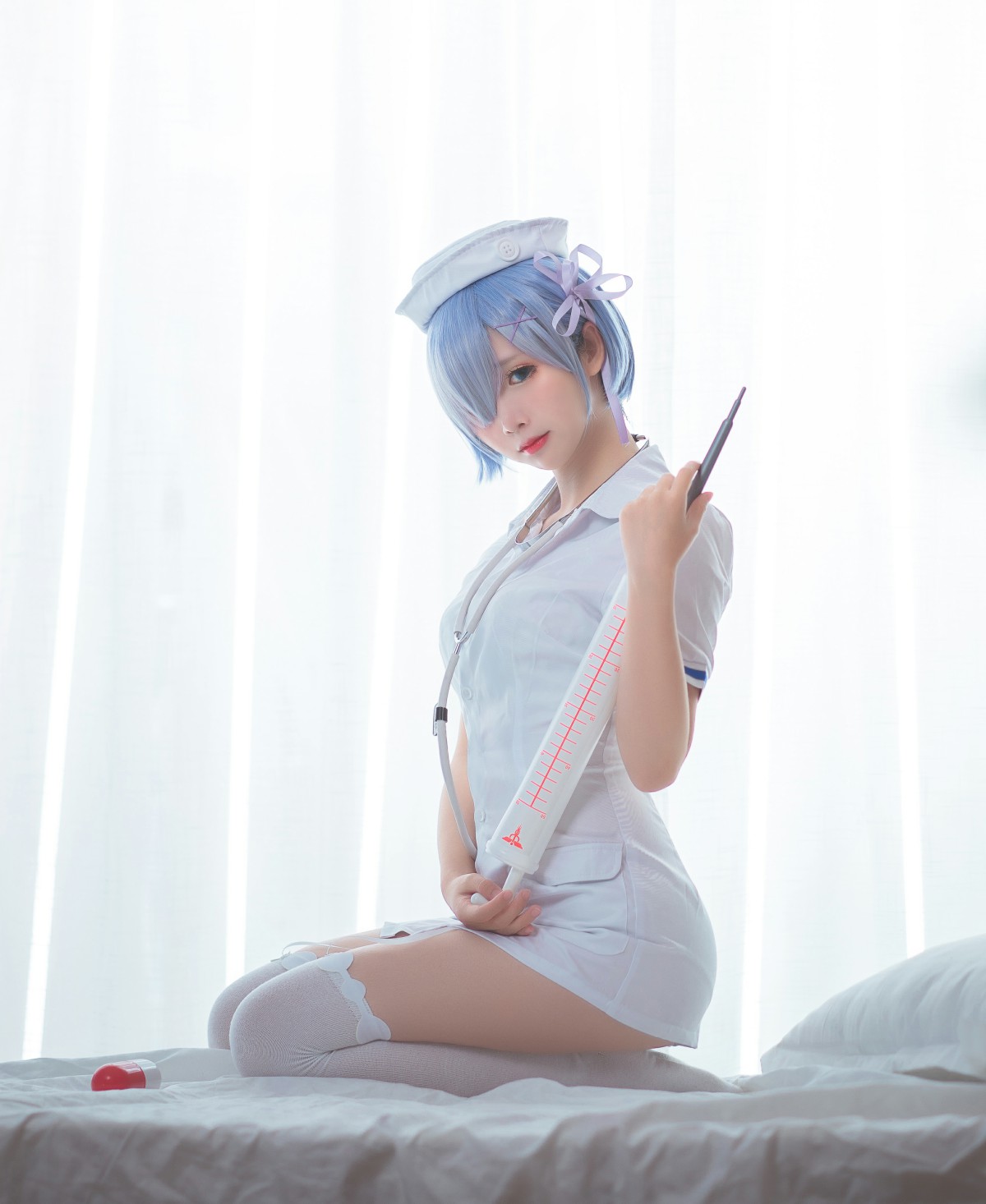 [Cosplay]面饼仙儿 – 蕾姆护士装 – COSPLAY