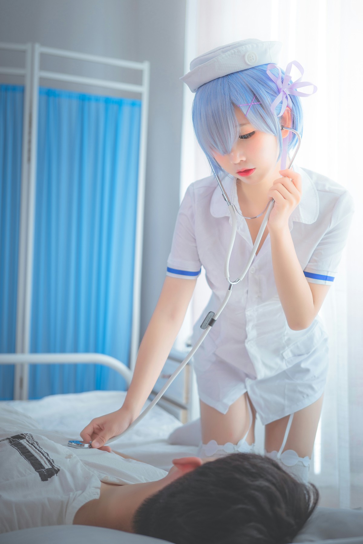 [Cosplay]面饼仙儿 – 蕾姆护士装 – COSPLAY
