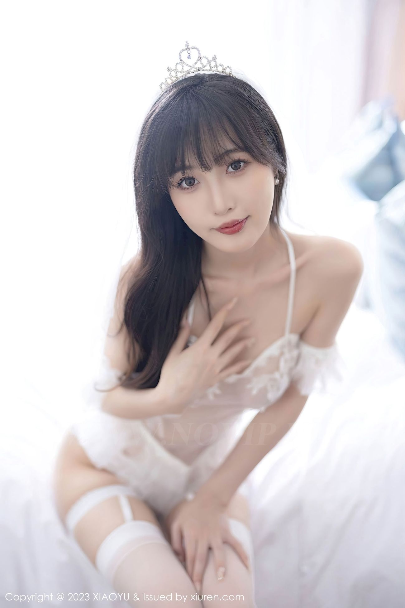 [XIAOYU语画界] VOL.1058 模特林星阑 – 婚纱服饰+白色丝袜贵州旅拍