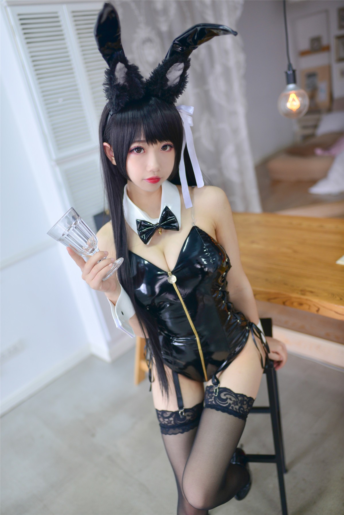 Cos小姐姐雪琪 – 爱宕兔女郎 – COSPLAY