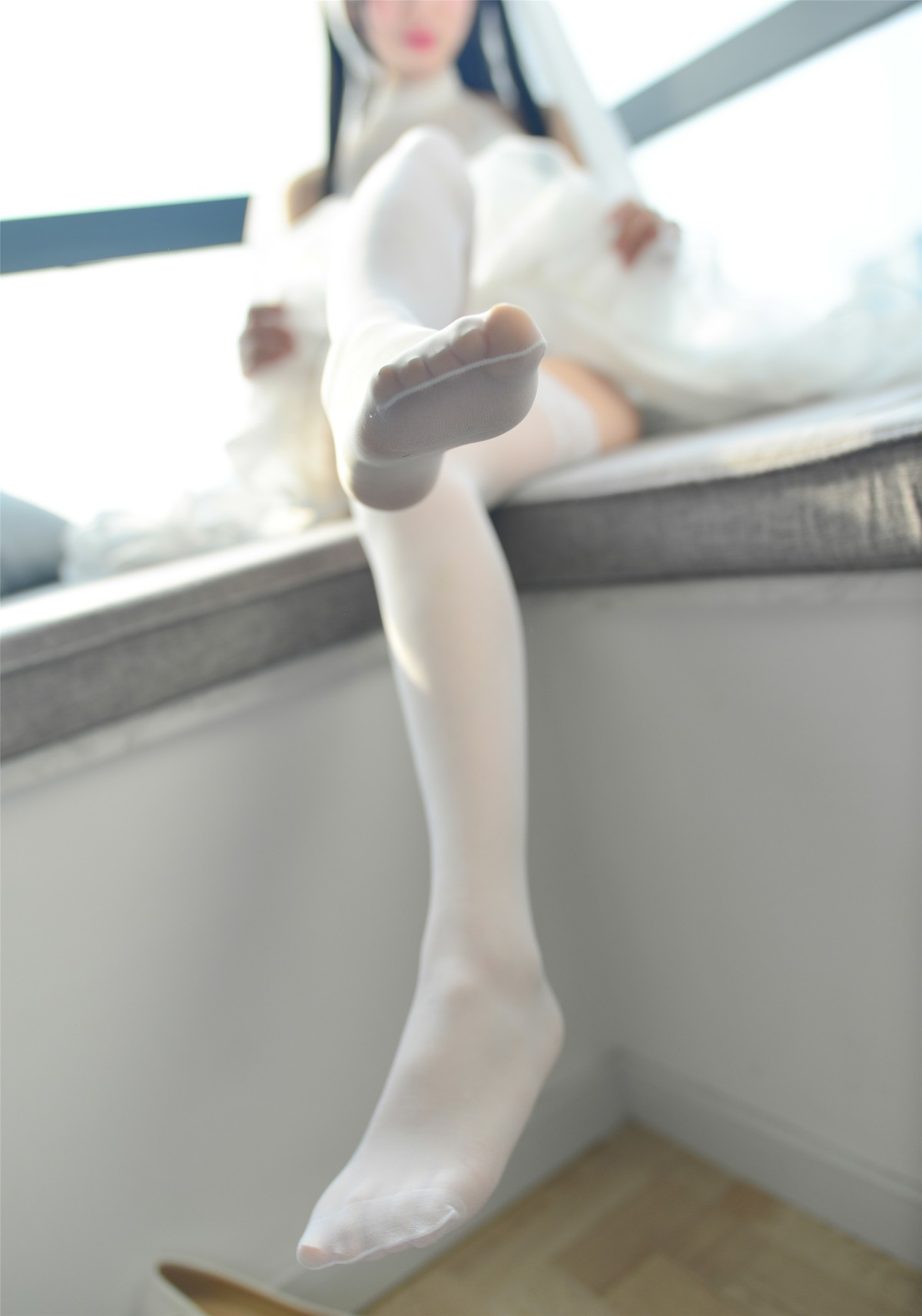 Cos小姐姐雪琪- 爱宕高跟美腿与婚纱 – COSPLAY