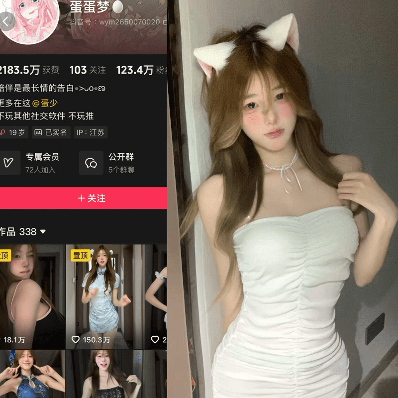 【岛遇】抖音蛋蛋梦合集【259P 78V】-御萝部落