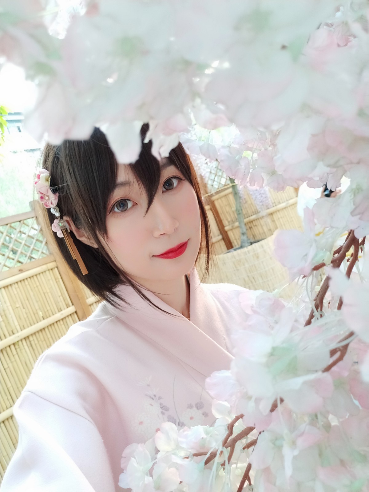 Coser小姐姐白银 – 和服温泉 – COSPLAY