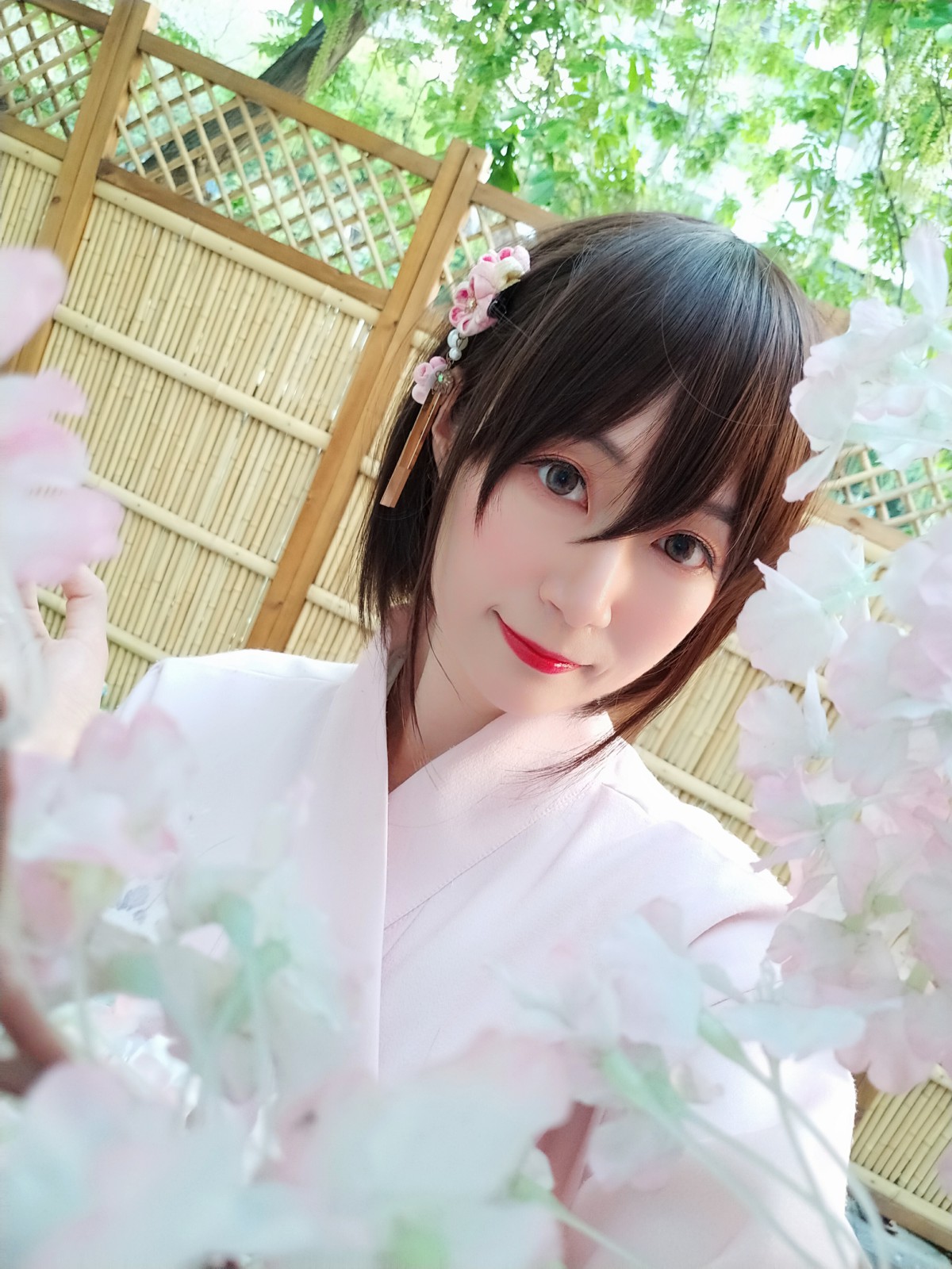 Coser小姐姐白银 – 和服温泉 – COSPLAY