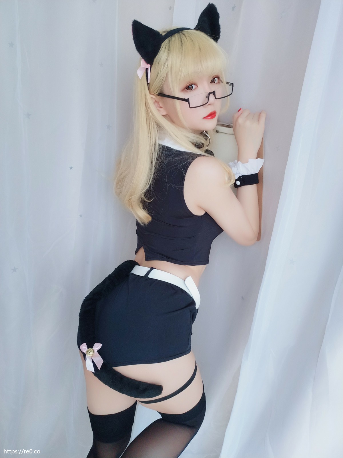 星之迟迟 VOL.5 恶女秘书包 咕哒子音乐会 猫耳秘书 – COSPLAY