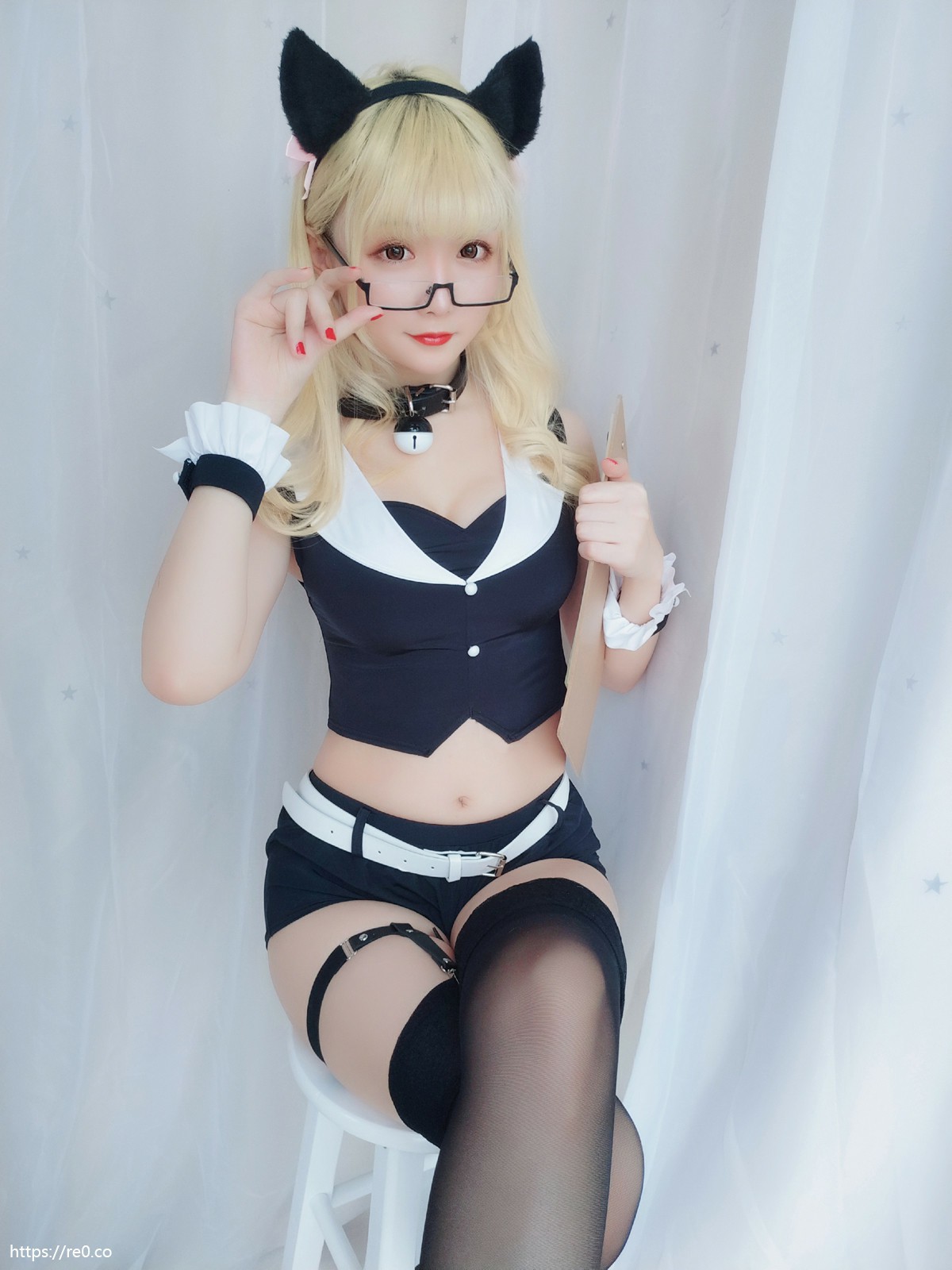 星之迟迟 VOL.5 恶女秘书包 咕哒子音乐会 猫耳秘书 – COSPLAY