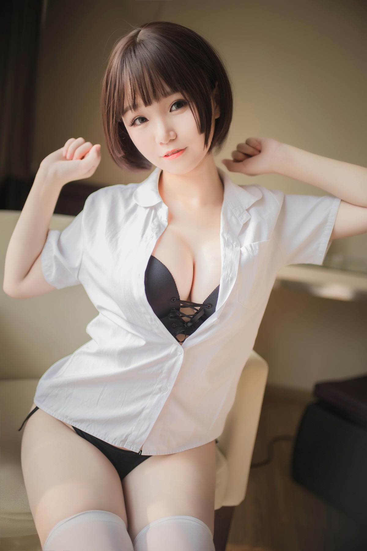 [Yoko宅夏Cos]一号写真本 白丝 – COSPLAY