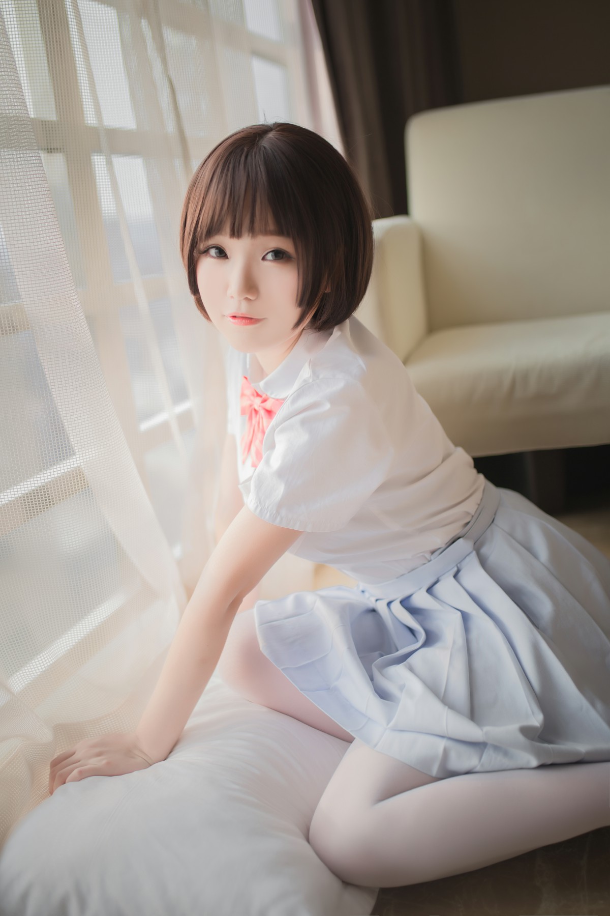 [Yoko宅夏Cos]一号写真本 白丝 – COSPLAY
