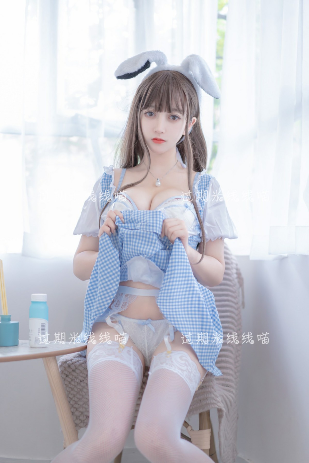 [Cosplay]过期米线线喵 – 蓝白 – COSPLAY