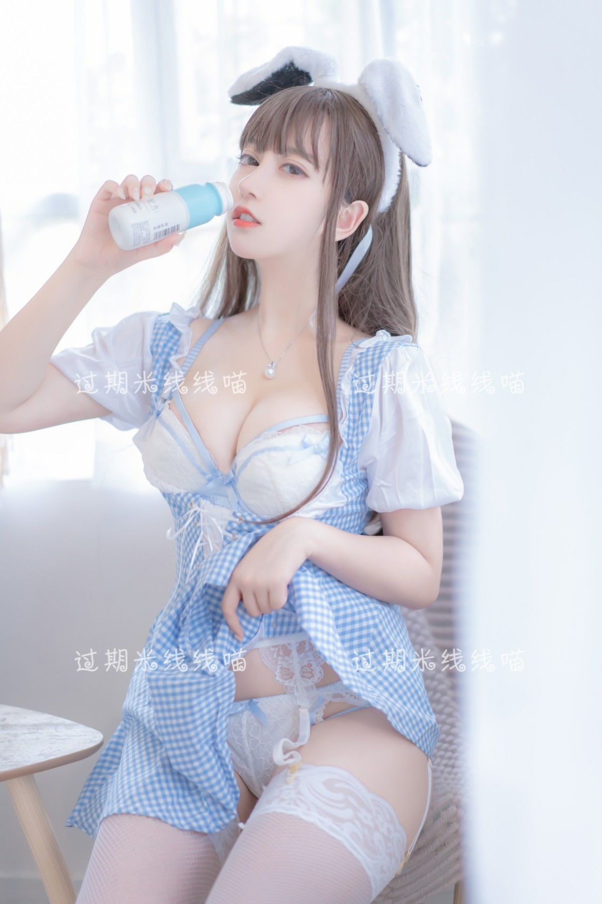 [Cosplay]过期米线线喵 – 蓝白 – COSPLAY