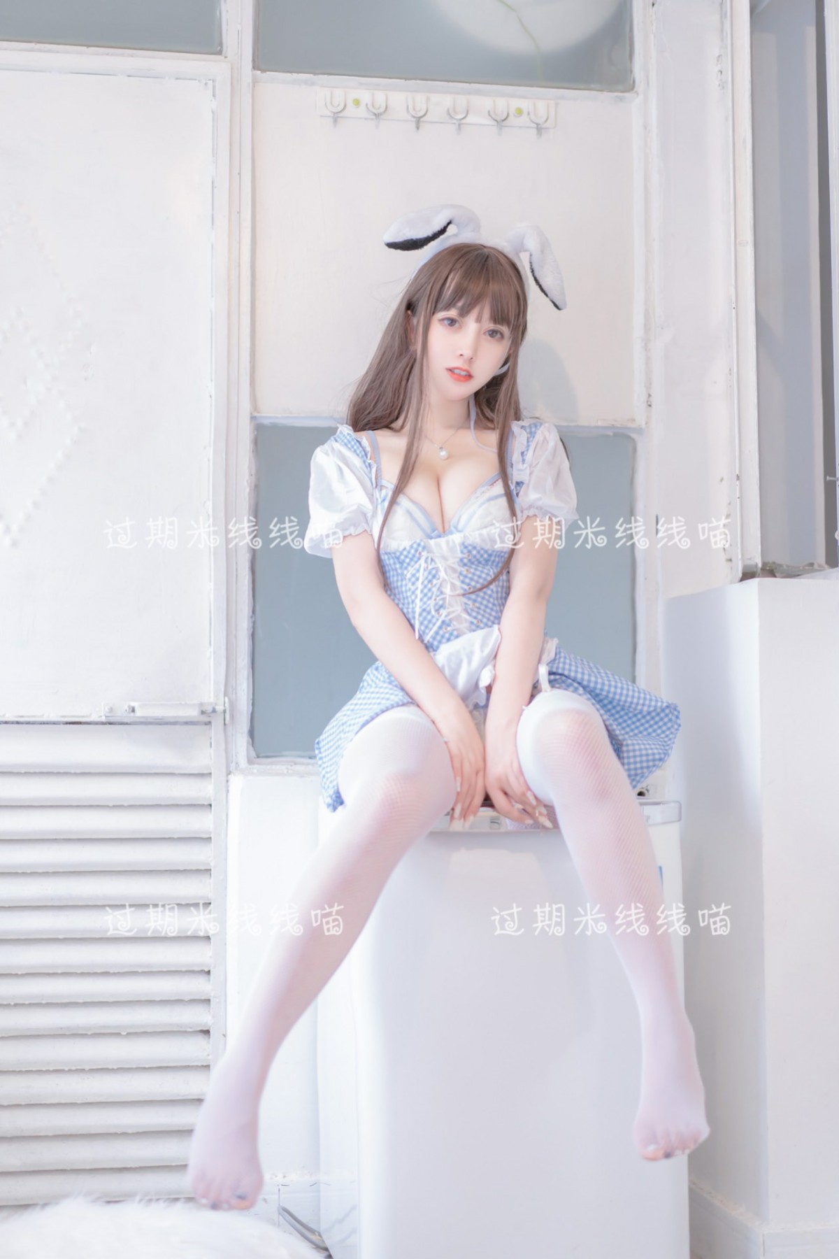 [Cosplay]过期米线线喵 – 蓝白 – COSPLAY