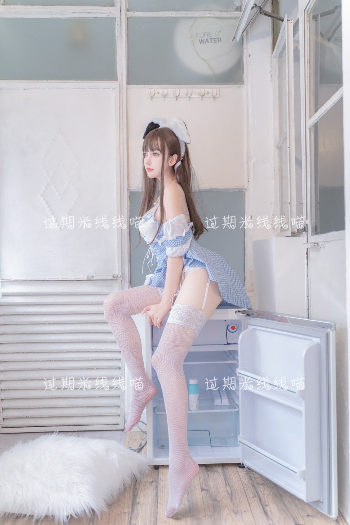 [Cosplay]过期米线线喵 – 蓝白 – COSPLAY