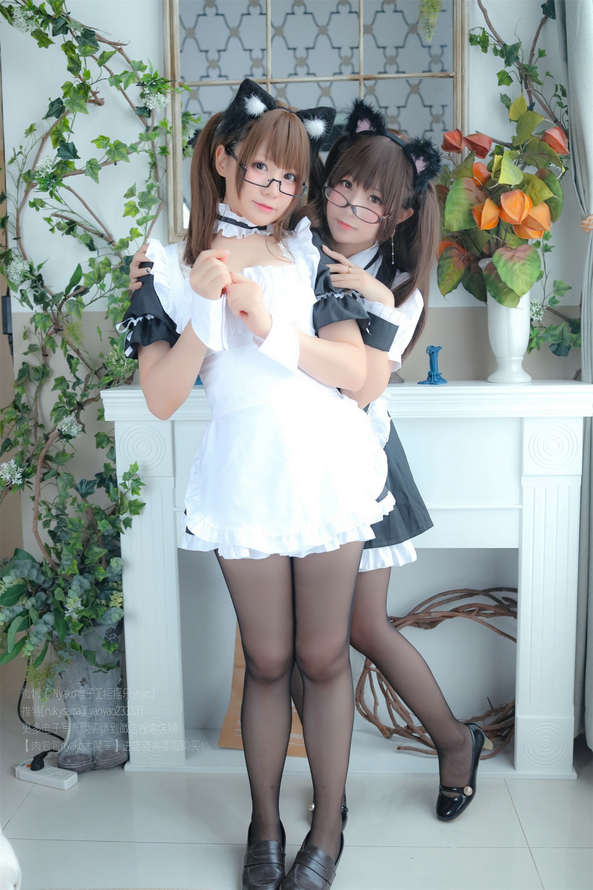 软妹摇摇乐 – 喵子 双人女仆 – COSPLAY