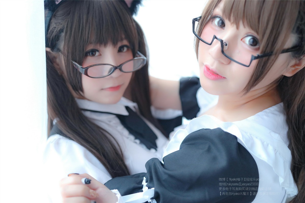 软妹摇摇乐 – 喵子 双人女仆 – COSPLAY