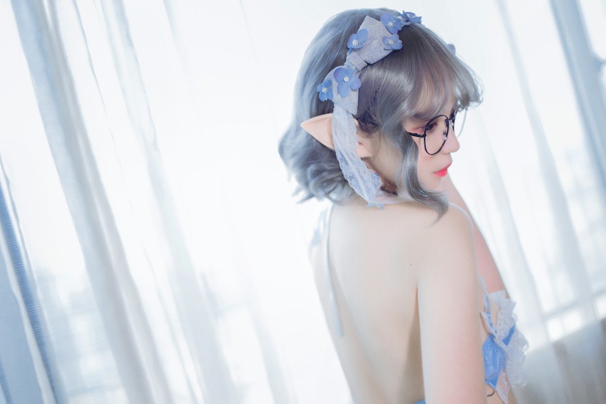 [Cosplay]疯猫ss – 蓝色精灵 – COSPLAY