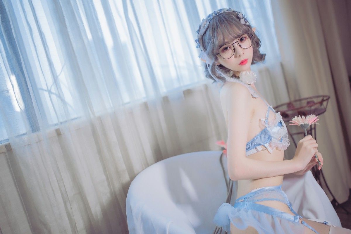 [Cosplay]疯猫ss – 蓝色精灵 – COSPLAY