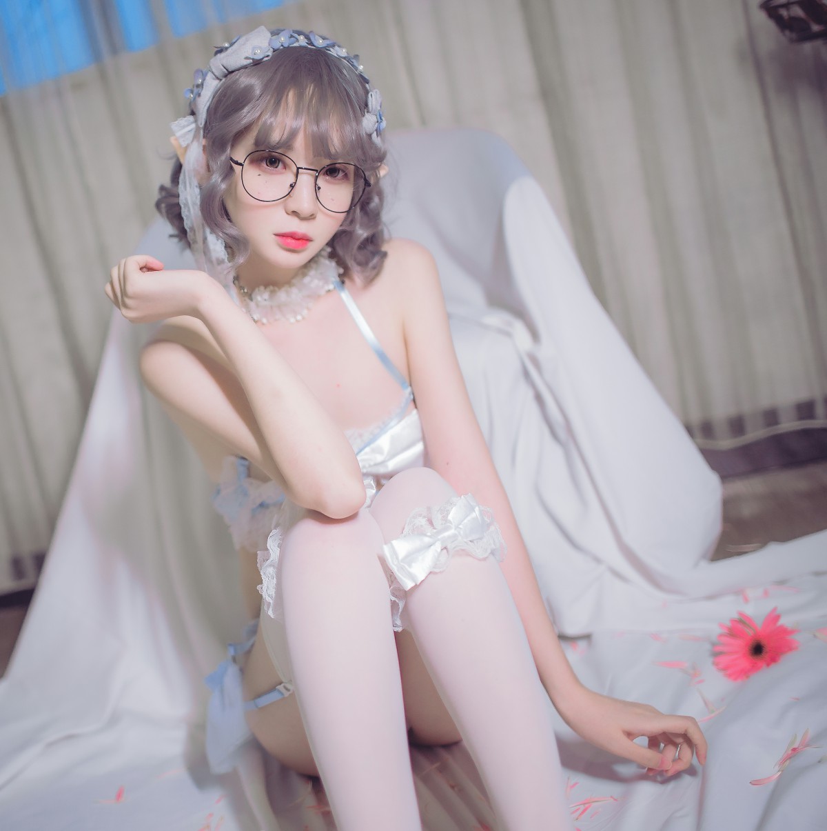 [Cosplay]疯猫ss – 蓝色精灵 – COSPLAY