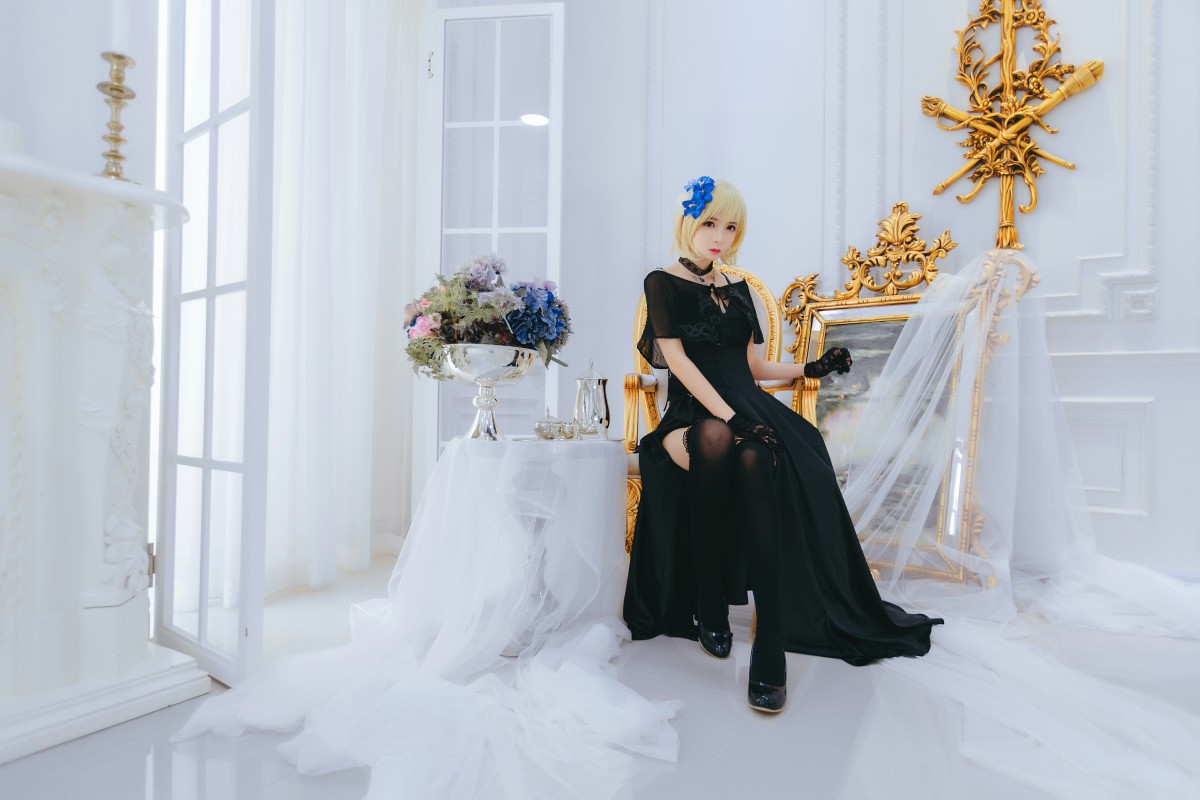 [Cosplay][网红少女]疯猫ss – 疯猫贞德礼装 – COSPLAY