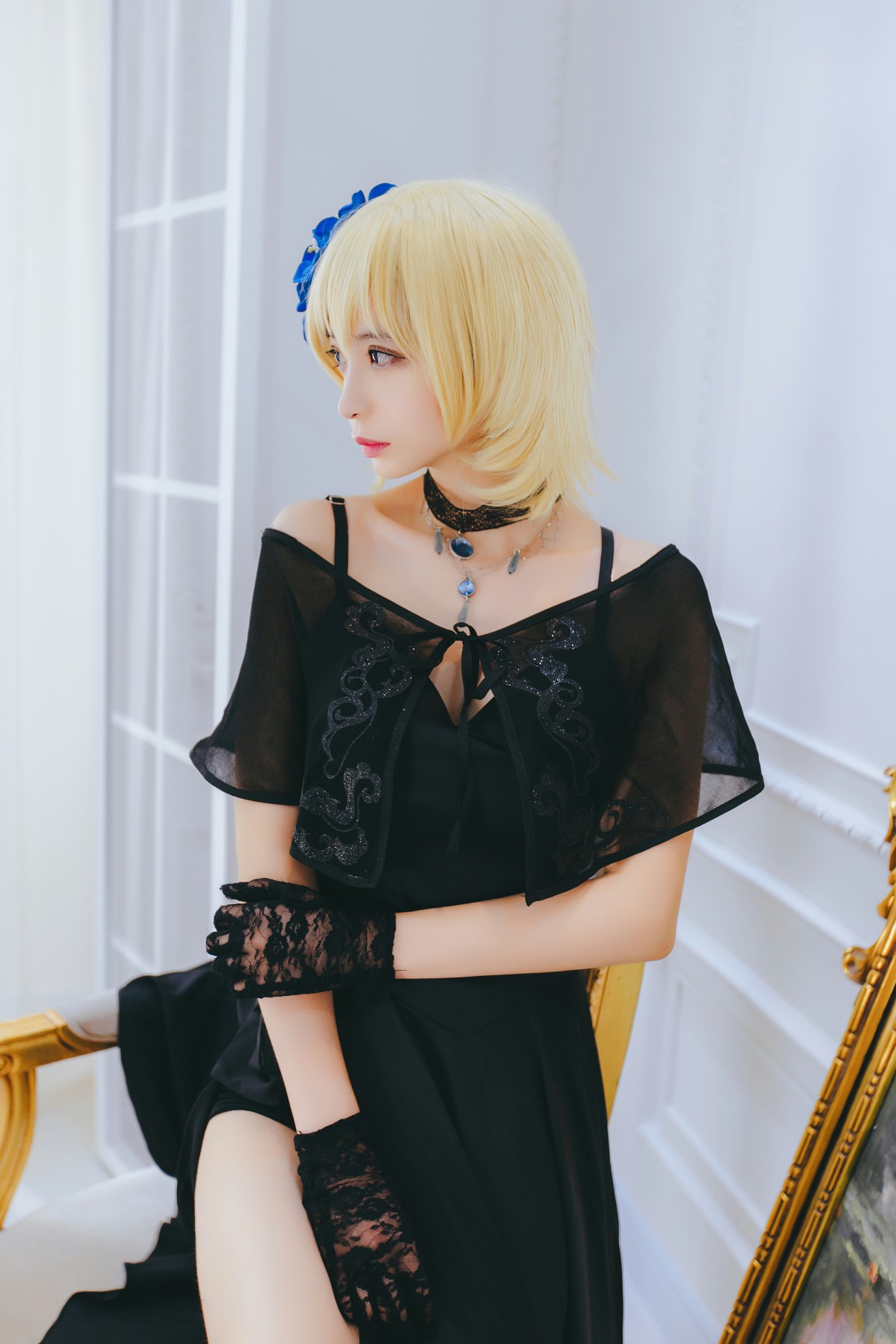 [Cosplay][网红少女]疯猫ss – 疯猫贞德礼装 – COSPLAY