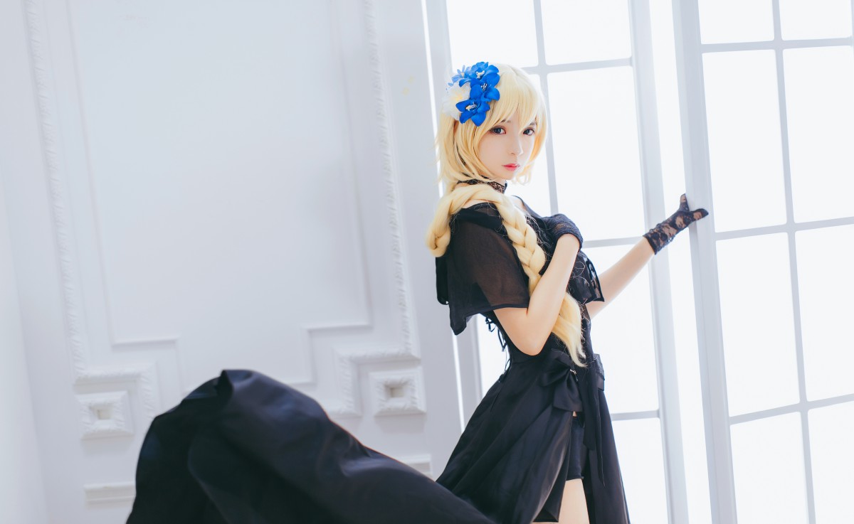 [Cosplay][网红少女]疯猫ss – 疯猫贞德礼装 – COSPLAY