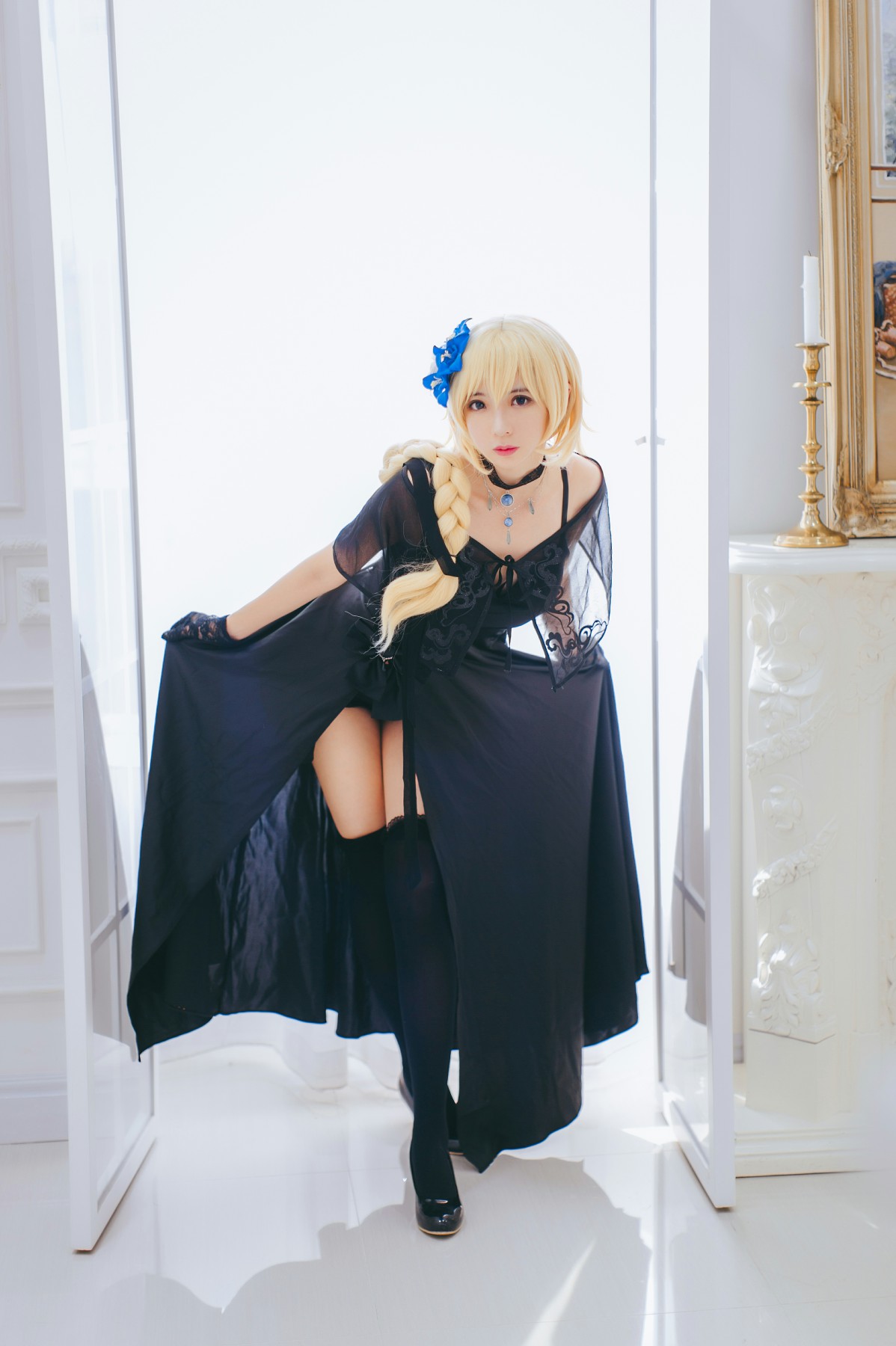 [Cosplay][网红少女]疯猫ss – 疯猫贞德礼装 – COSPLAY