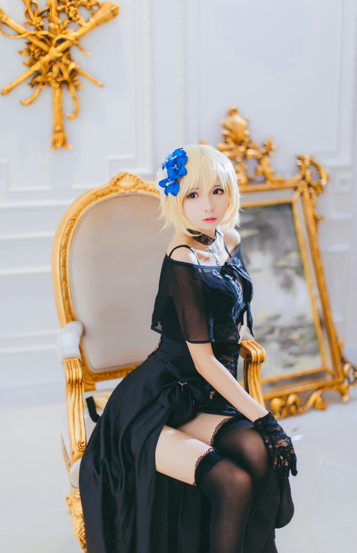 [Cosplay][网红少女]疯猫ss – 疯猫贞德礼装 – COSPLAY