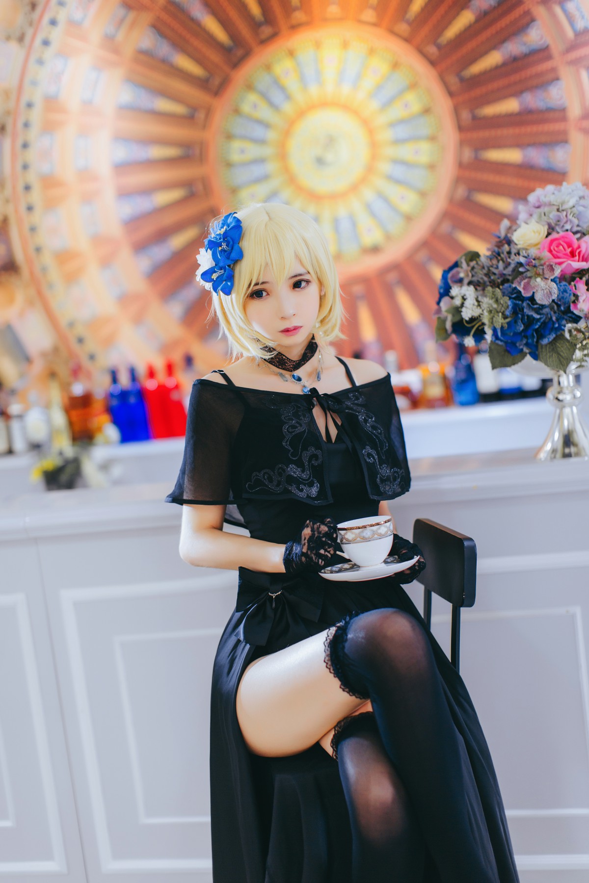 [Cosplay][网红少女]疯猫ss – 疯猫贞德礼装 – COSPLAY