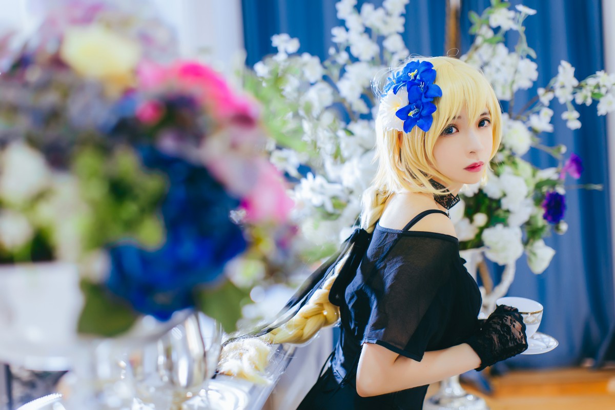 [Cosplay][网红少女]疯猫ss – 疯猫贞德礼装 – COSPLAY