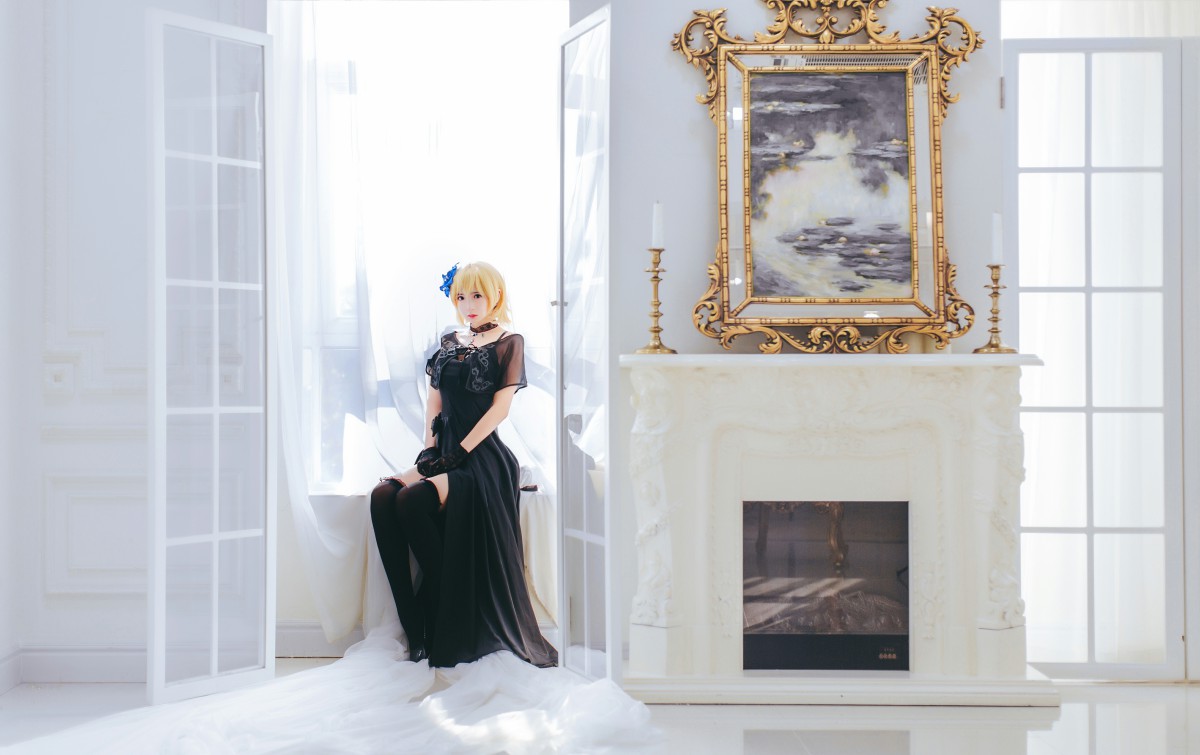 [Cosplay][网红少女]疯猫ss – 疯猫贞德礼装 – COSPLAY