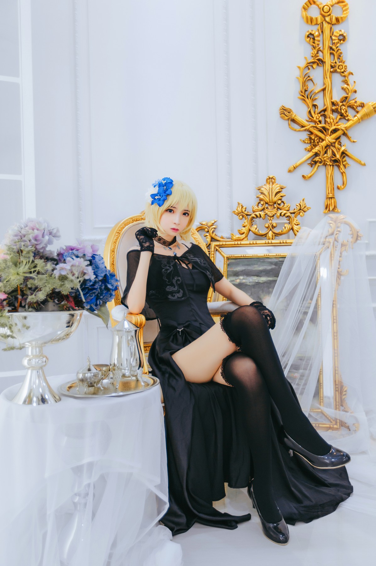 [Cosplay][网红少女]疯猫ss – 疯猫贞德礼装 – COSPLAY