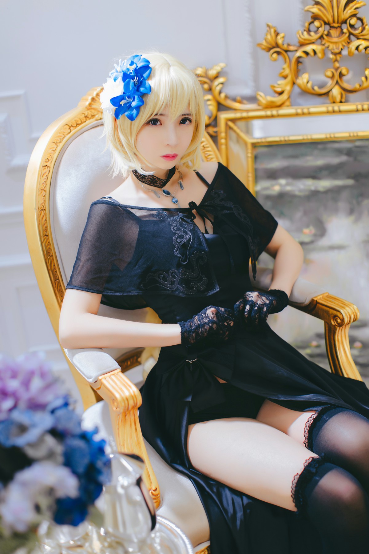 [Cosplay][网红少女]疯猫ss – 疯猫贞德礼装 – COSPLAY