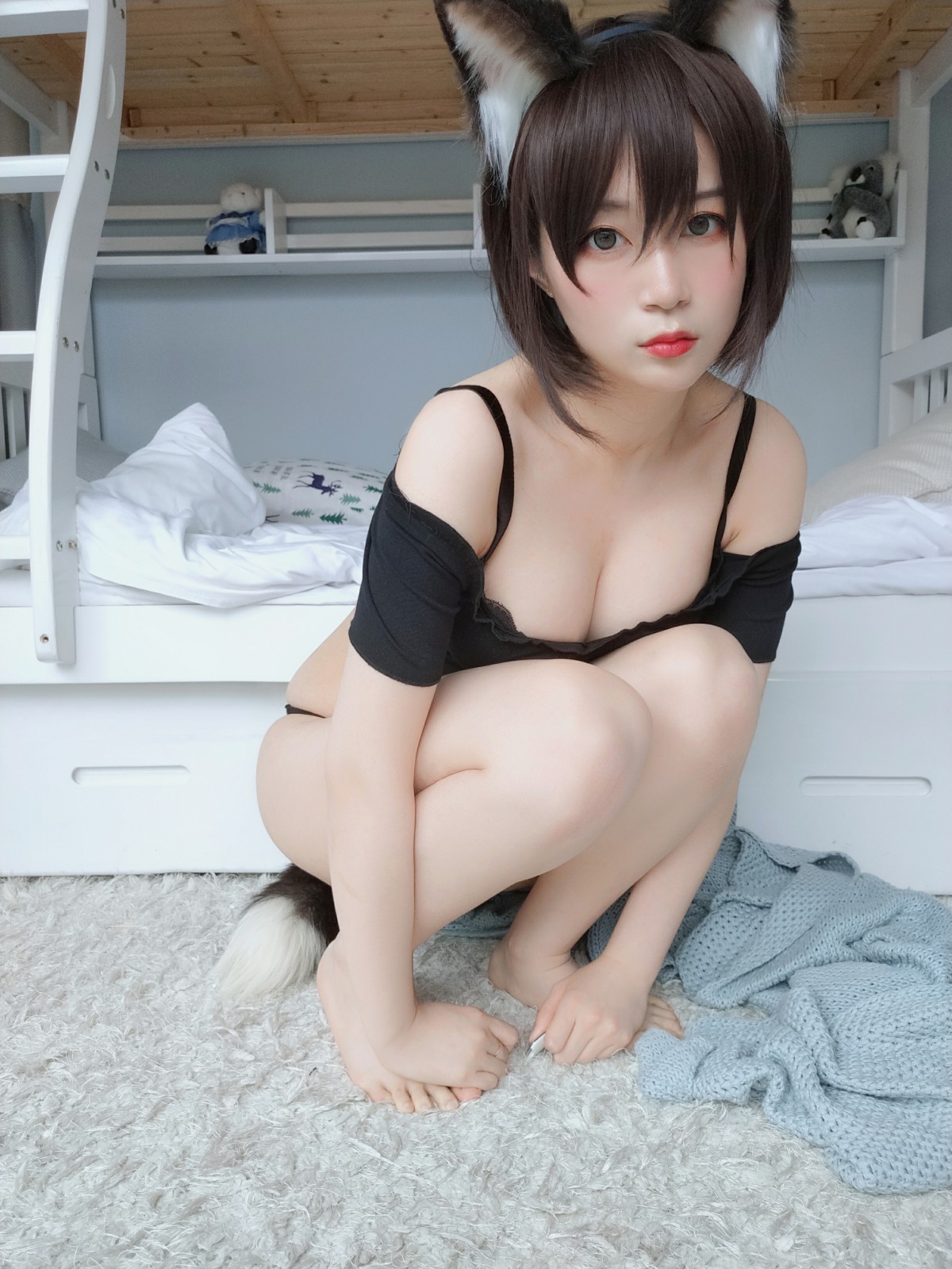 Coser小姐姐白银 – 布偶猫 – COSPLAY