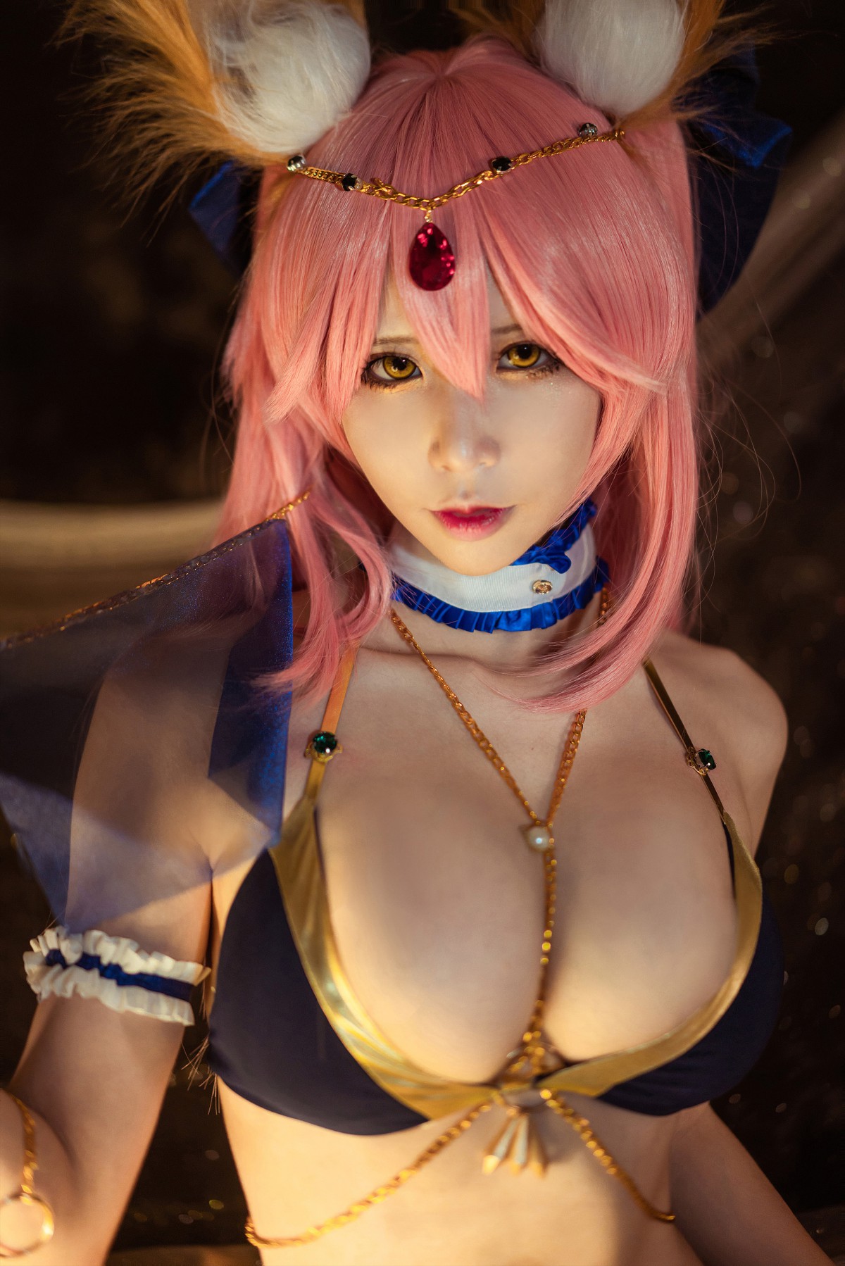 [Cosplay]Fate 玉藻前 舞娘泳装 – COSPLAY