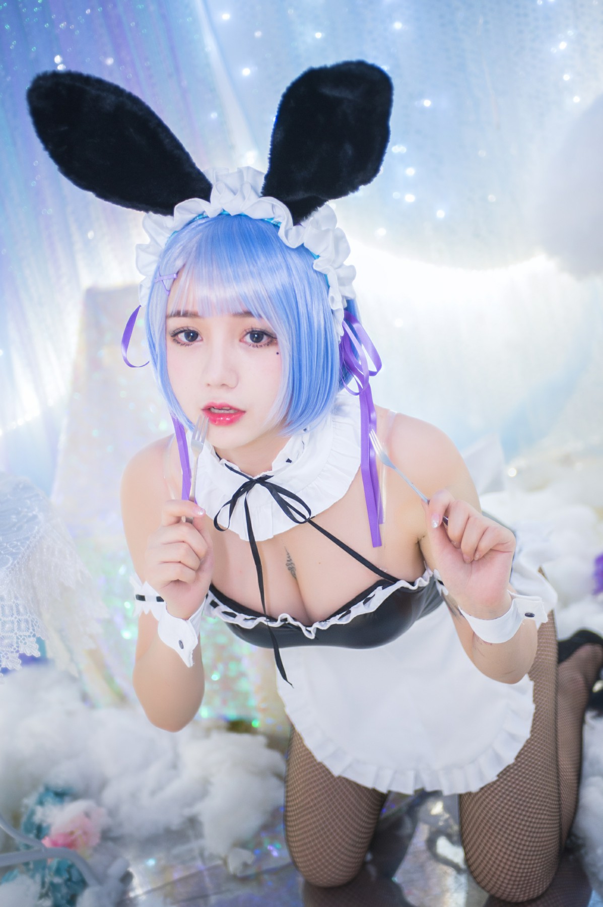 [Cosplay]洛丽塔大哥 – 蕾姆兔女郎 – COSPLAY