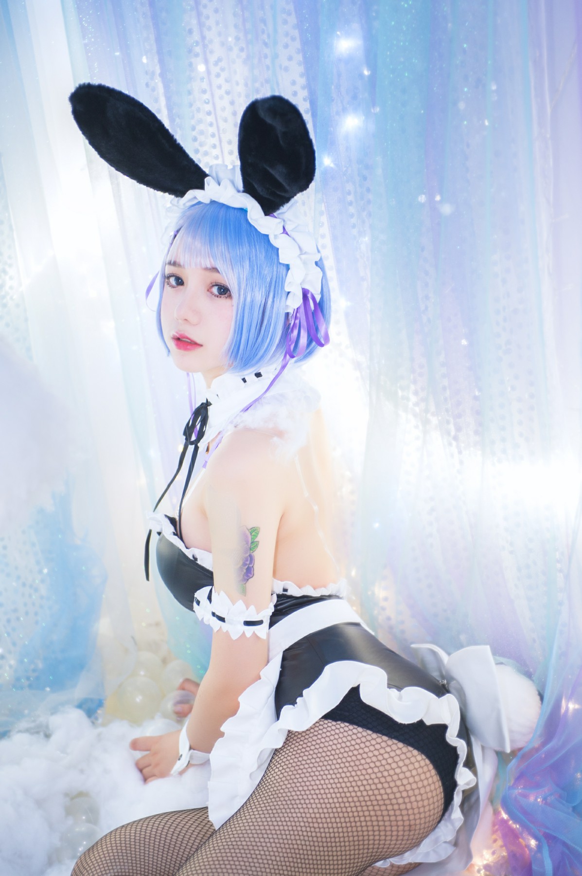 [Cosplay]洛丽塔大哥 – 蕾姆兔女郎 – COSPLAY