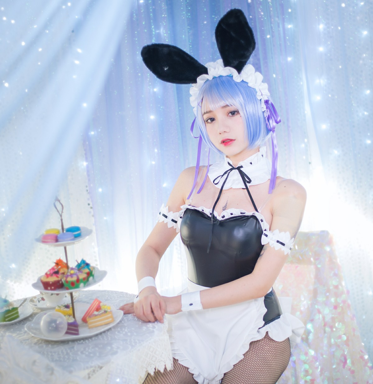 [Cosplay]洛丽塔大哥 – 蕾姆兔女郎 – COSPLAY