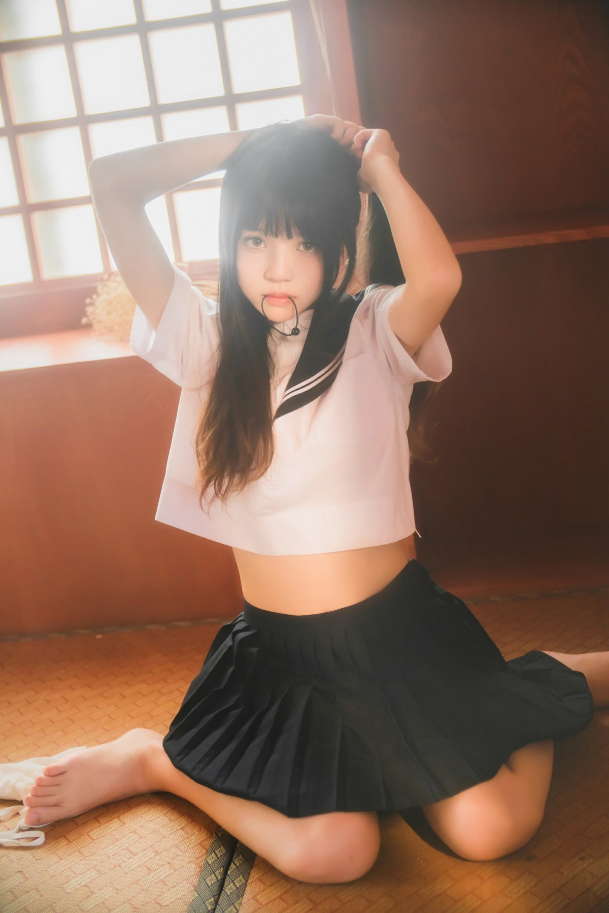 萝莉风COS 桜桃喵 – 小背心2 – COSPLAY