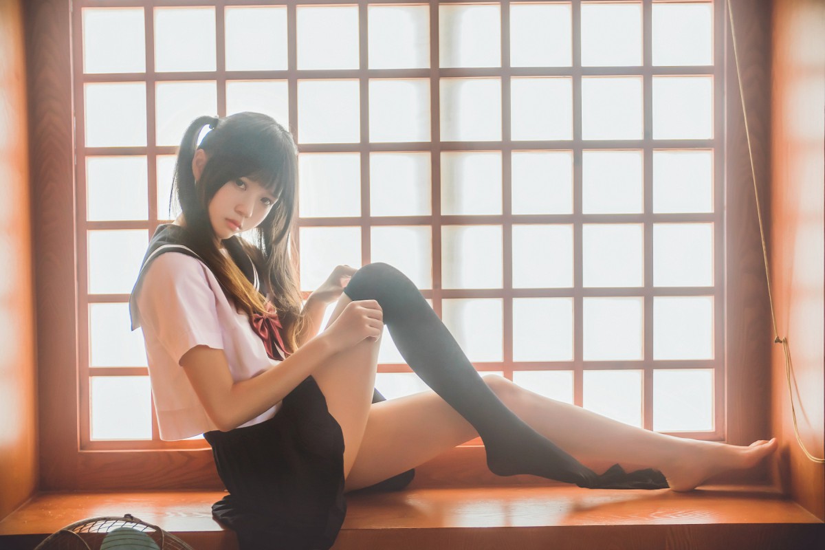 萝莉风COS 桜桃喵 – 小背心2 – COSPLAY
