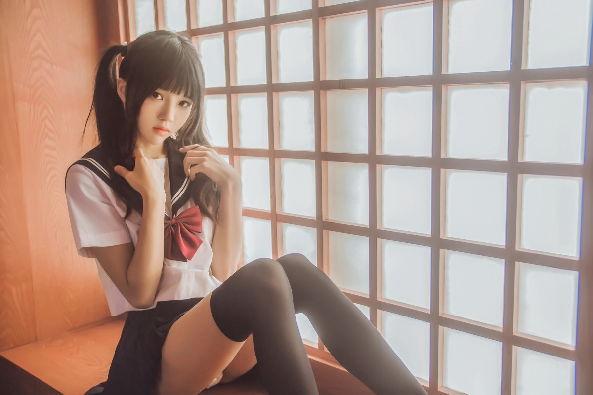 萝莉风COS 桜桃喵 – 小背心2 – COSPLAY
