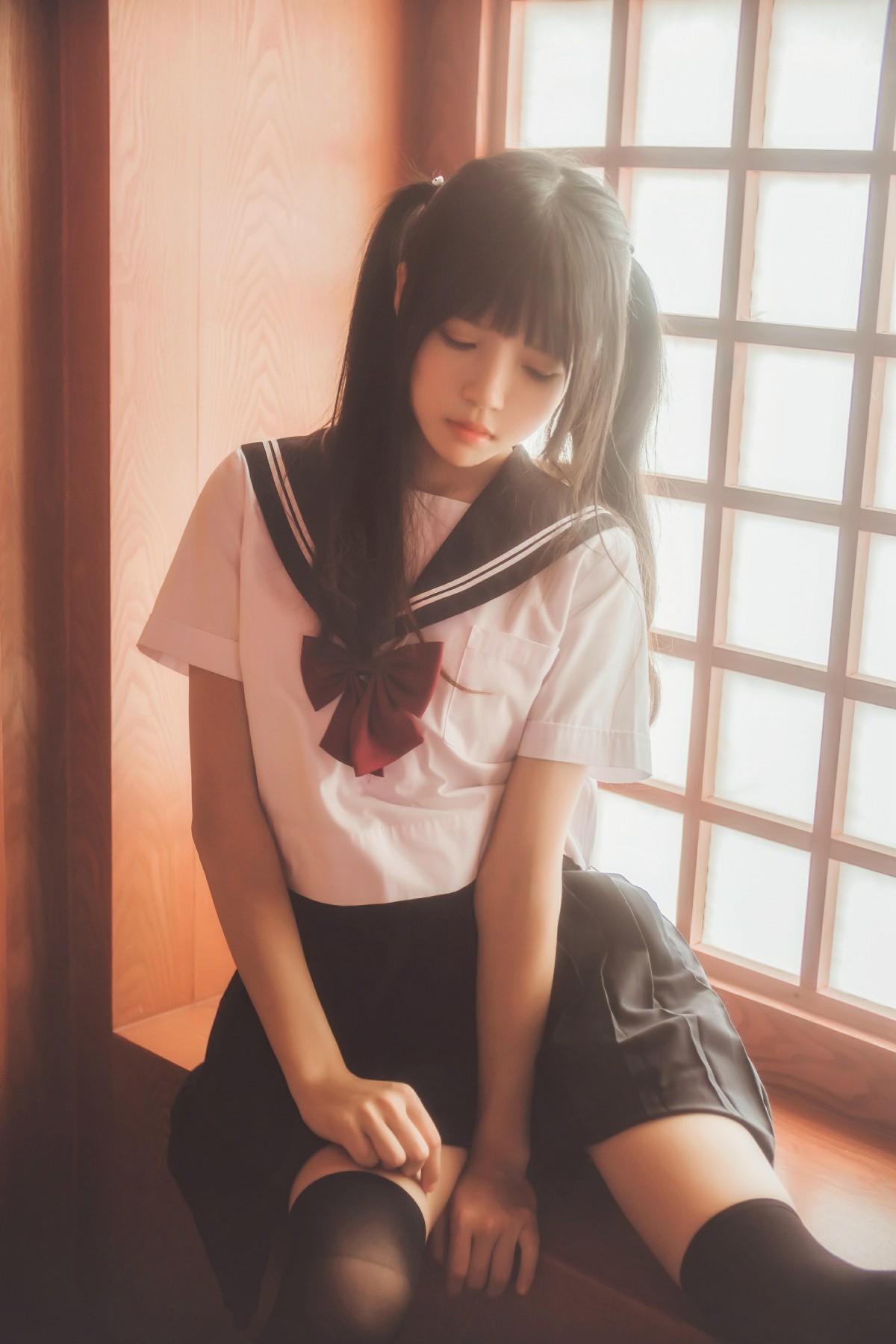 萝莉风COS 桜桃喵 – 小背心2 – COSPLAY