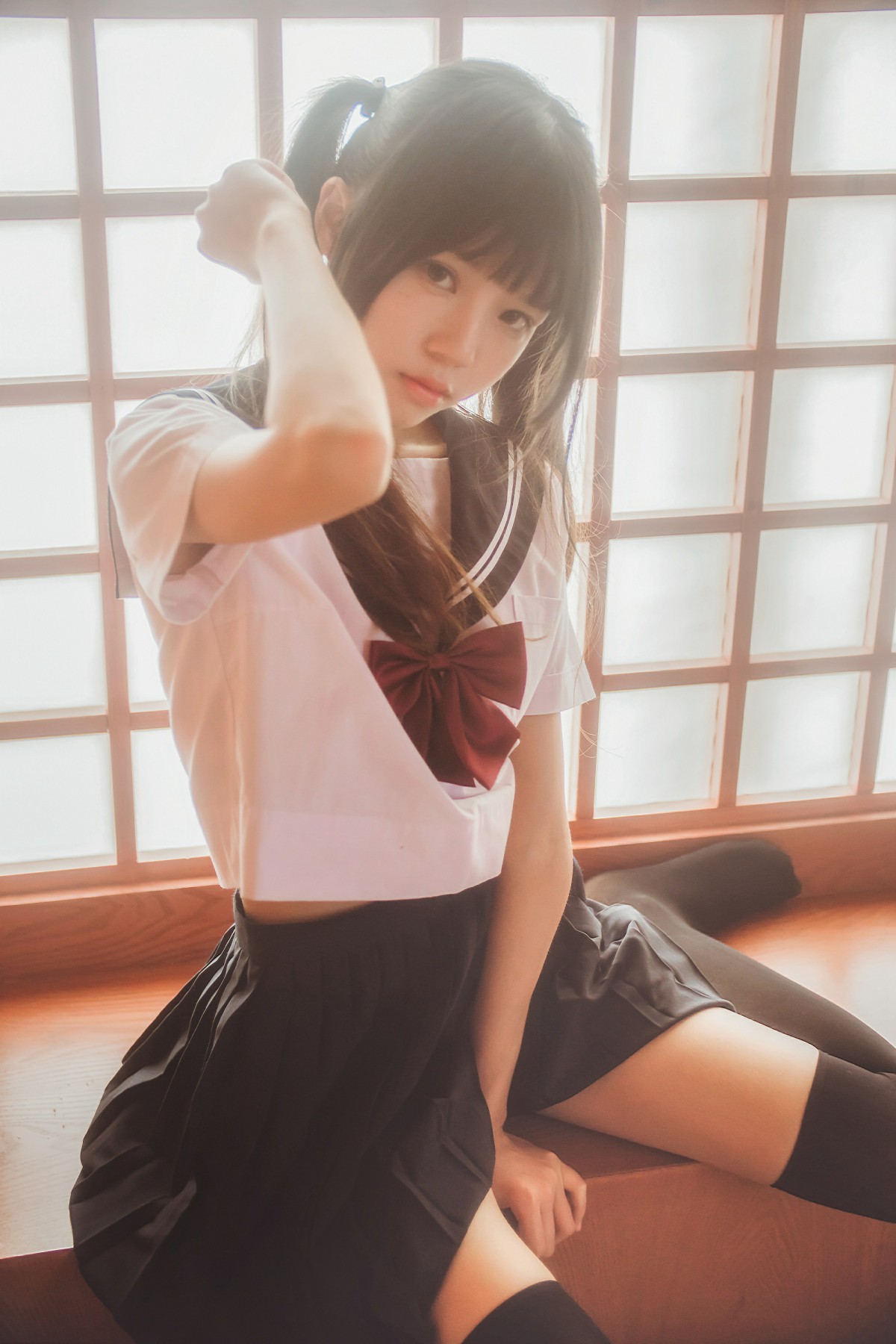 萝莉风COS 桜桃喵 – 小背心2 – COSPLAY