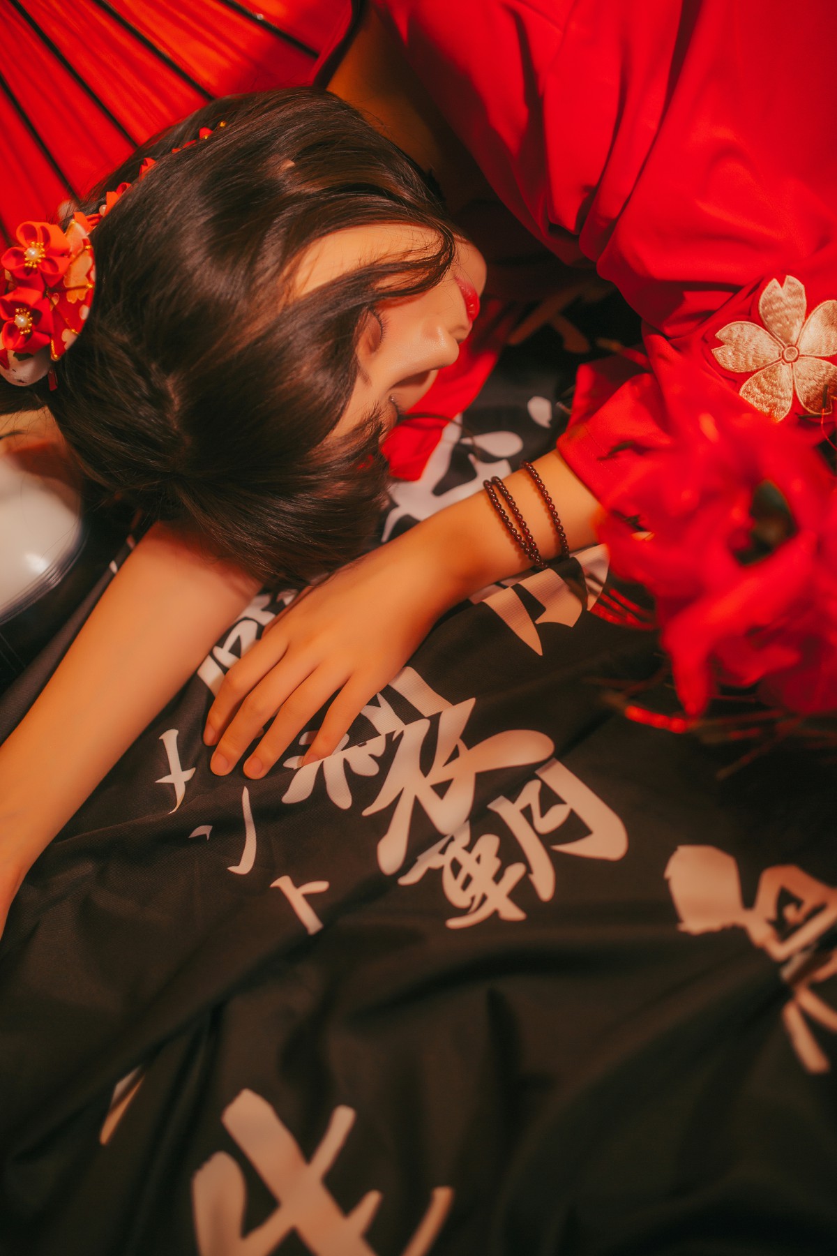 [Cosplay]疯猫ss -红色羽衣 – COSPLAY