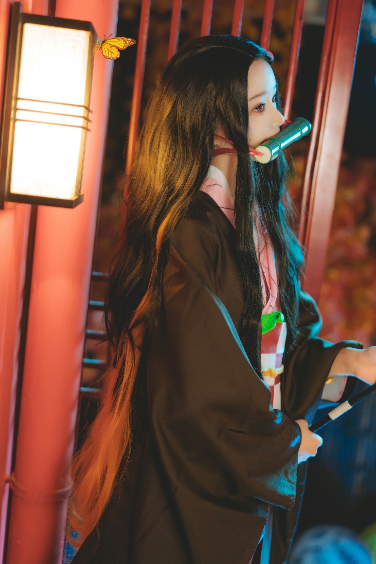 [Cosplay]桜桃喵 – 灶门祢豆子 – COSPLAY