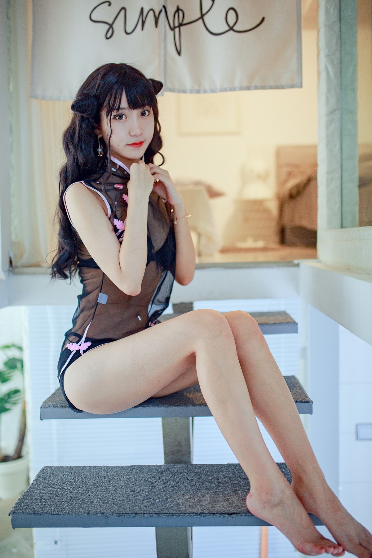 [Cosplay]黑川 – 小恶魔旗袍 – COSPLAY