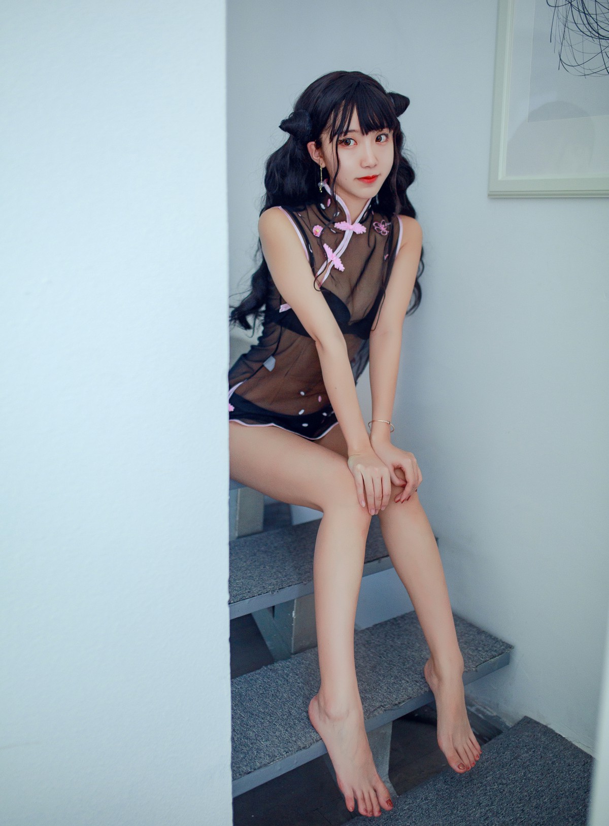 [Cosplay]黑川 – 小恶魔旗袍 – COSPLAY