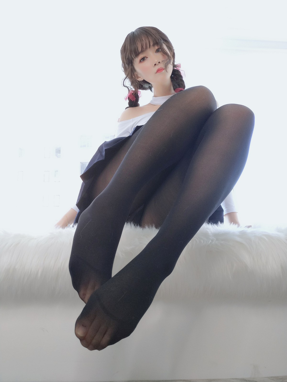 Coser小姐姐白银 – 邻家大姐姐的黑丝 – COSPLAY