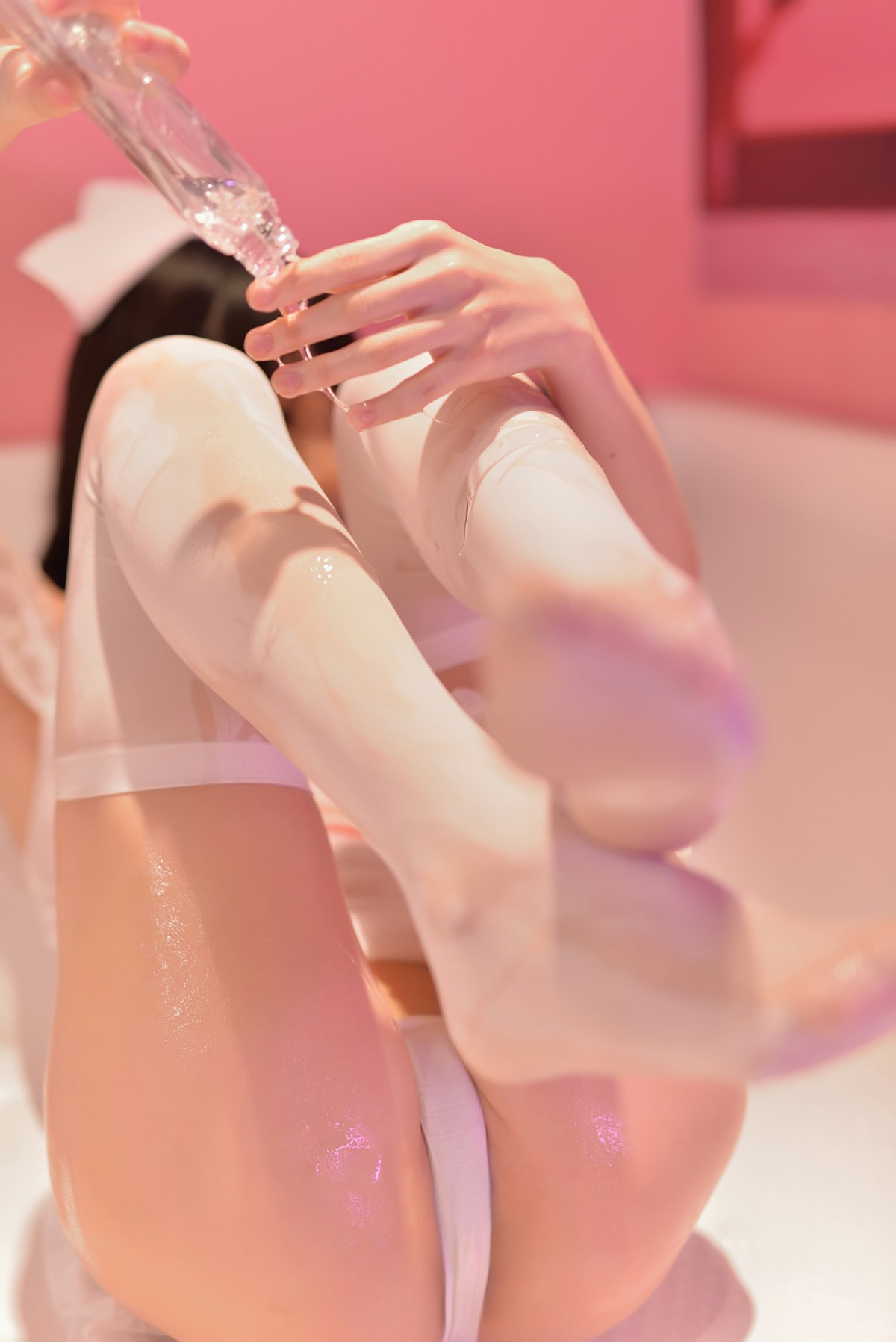 [Cosplay]NAGISA魔物喵 – VOL.04 性感看护师 – COSPLAY