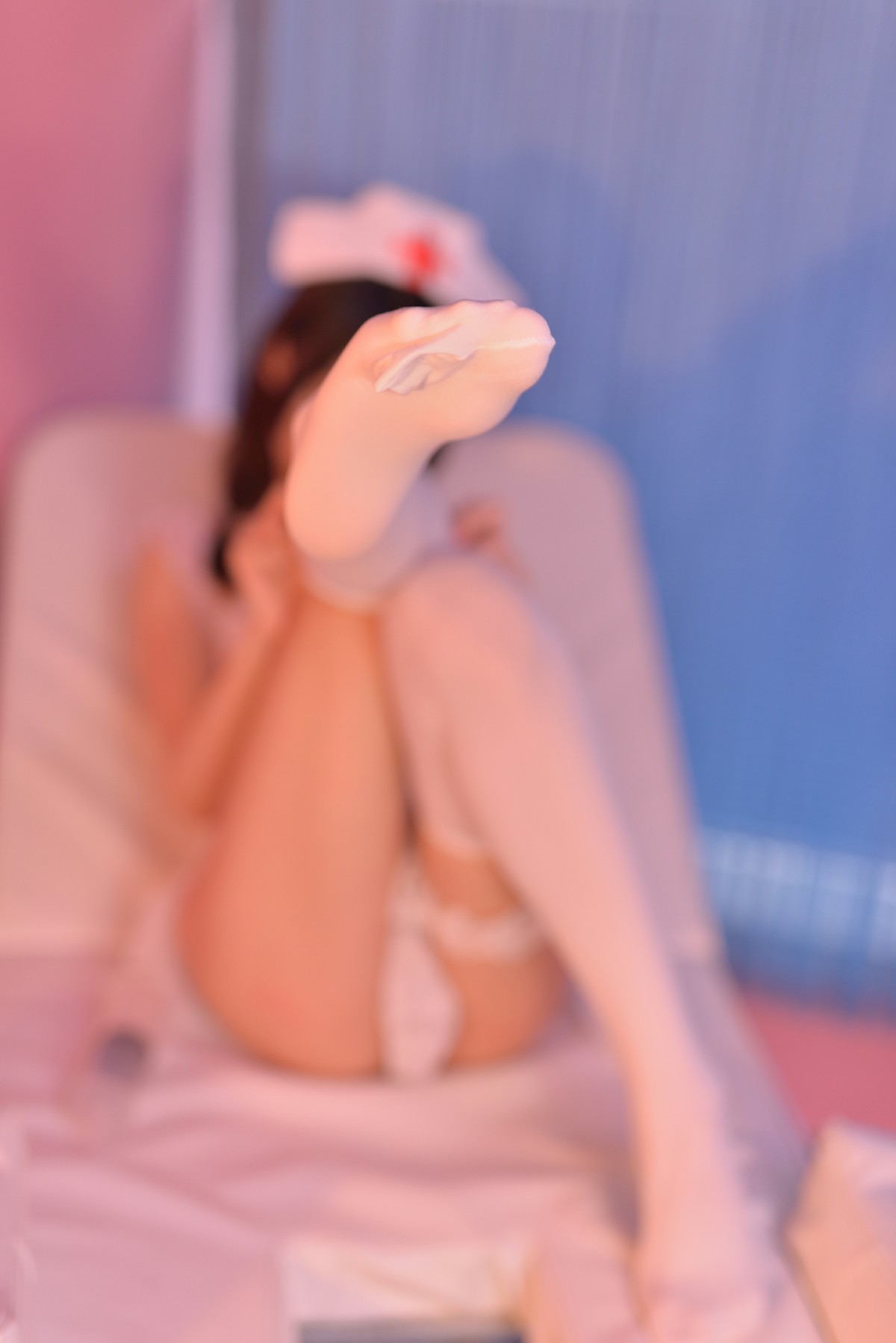 [Cosplay]NAGISA魔物喵 – VOL.04 性感看护师 – COSPLAY
